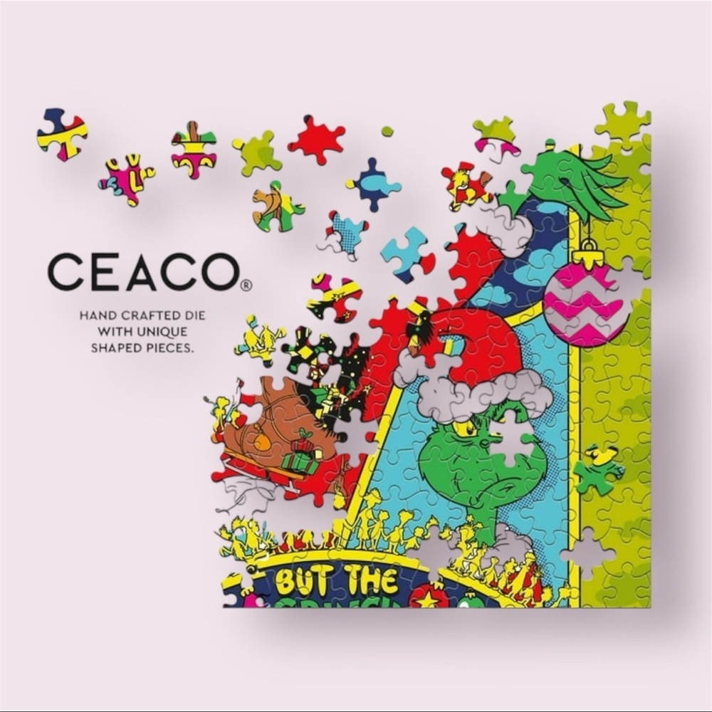 Dr. Seuss Grinch Christmas, Dr. Seuss 3 In 1 Grinch Multipack Jigsaw Puzzle - Picture 2 of 7